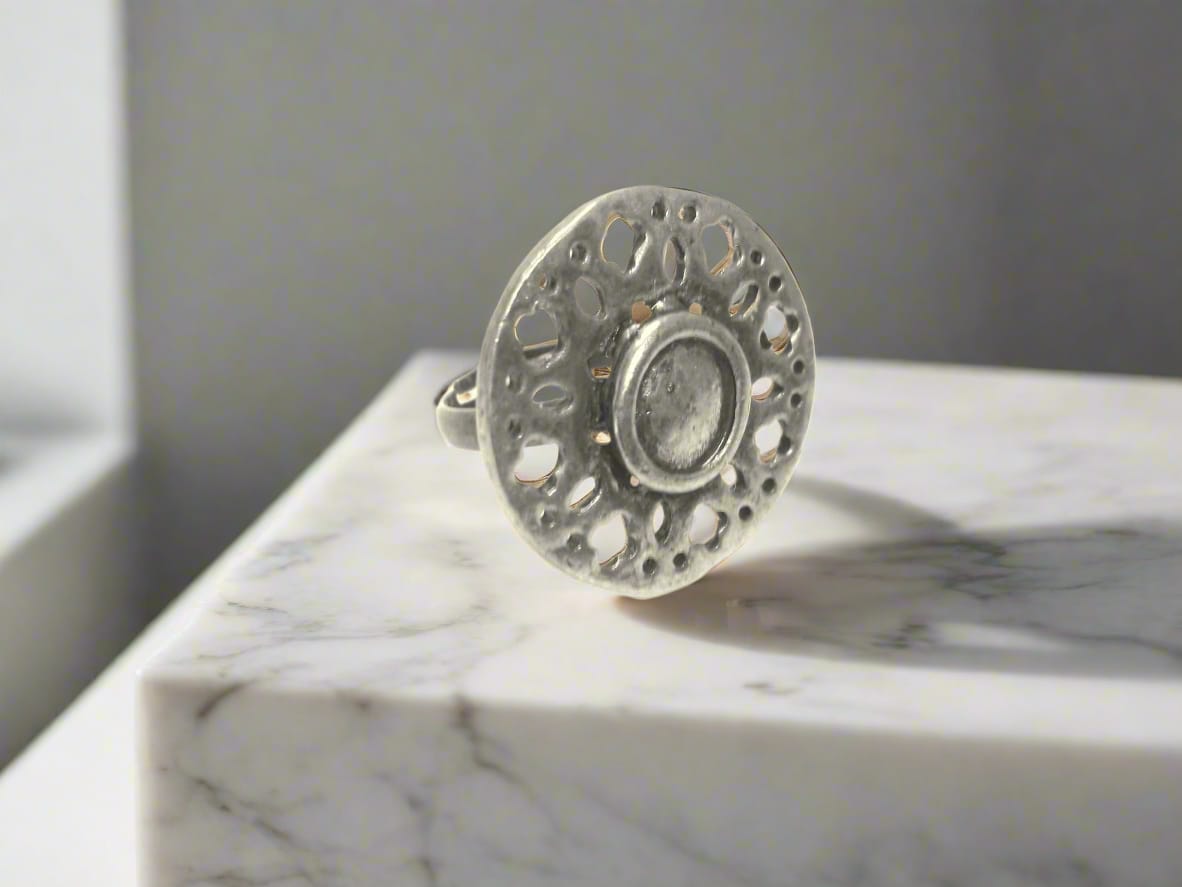 anillo ajustable etnico