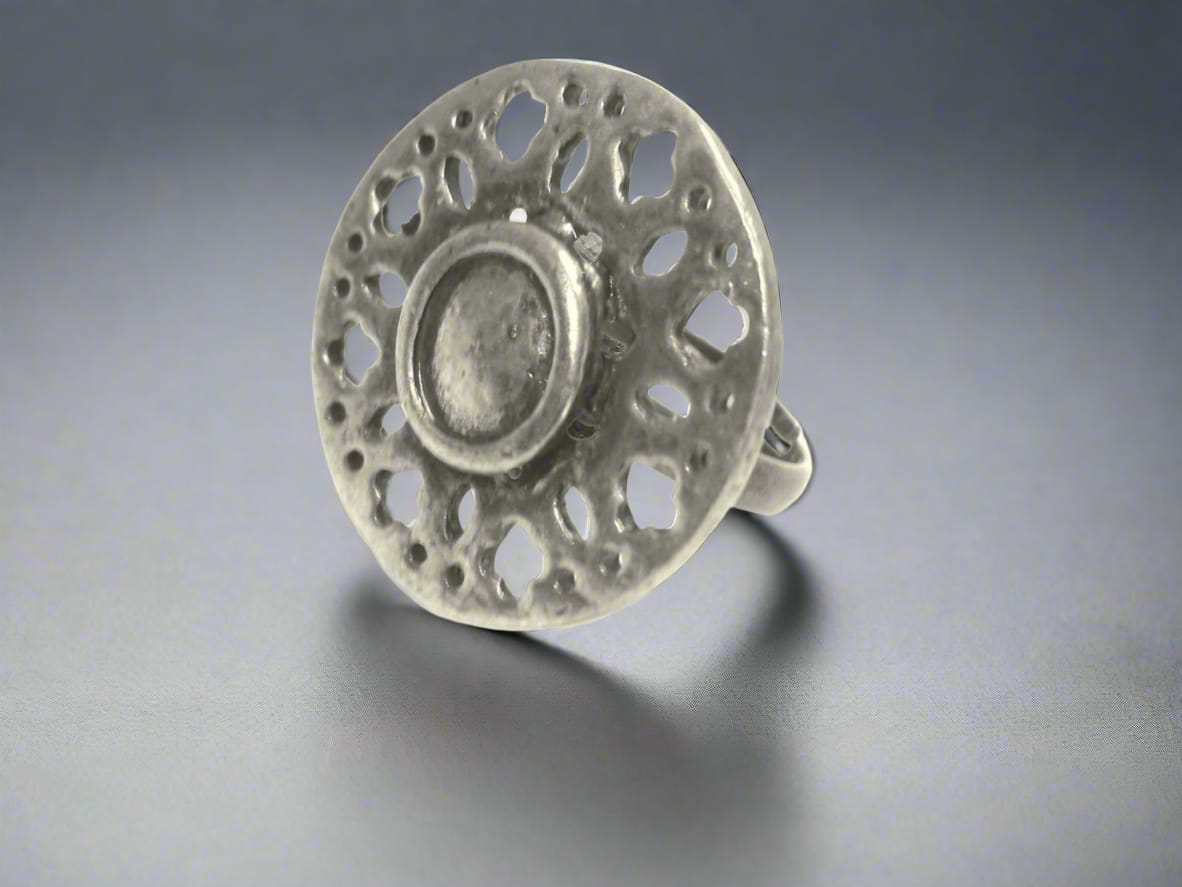 anillo rustico etnico