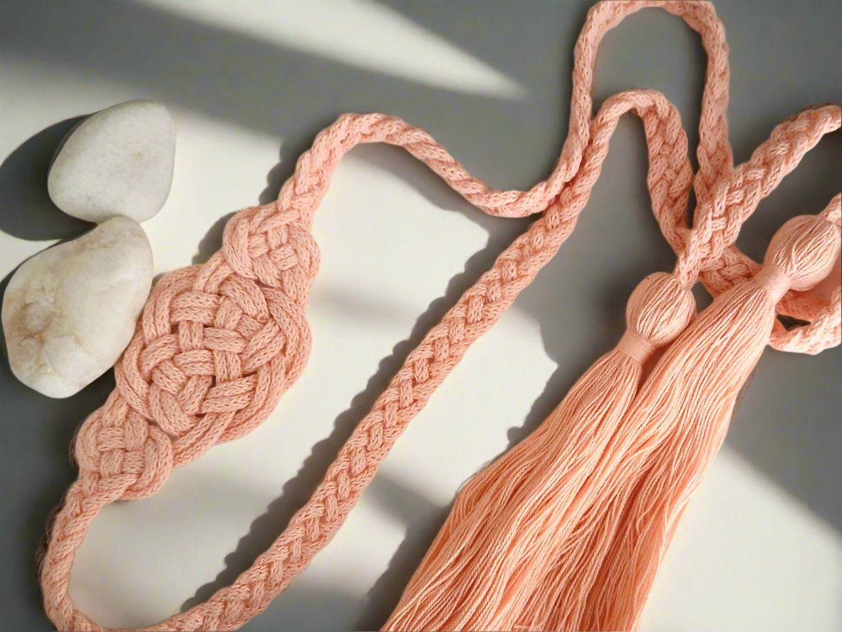 handfasting cord rosa