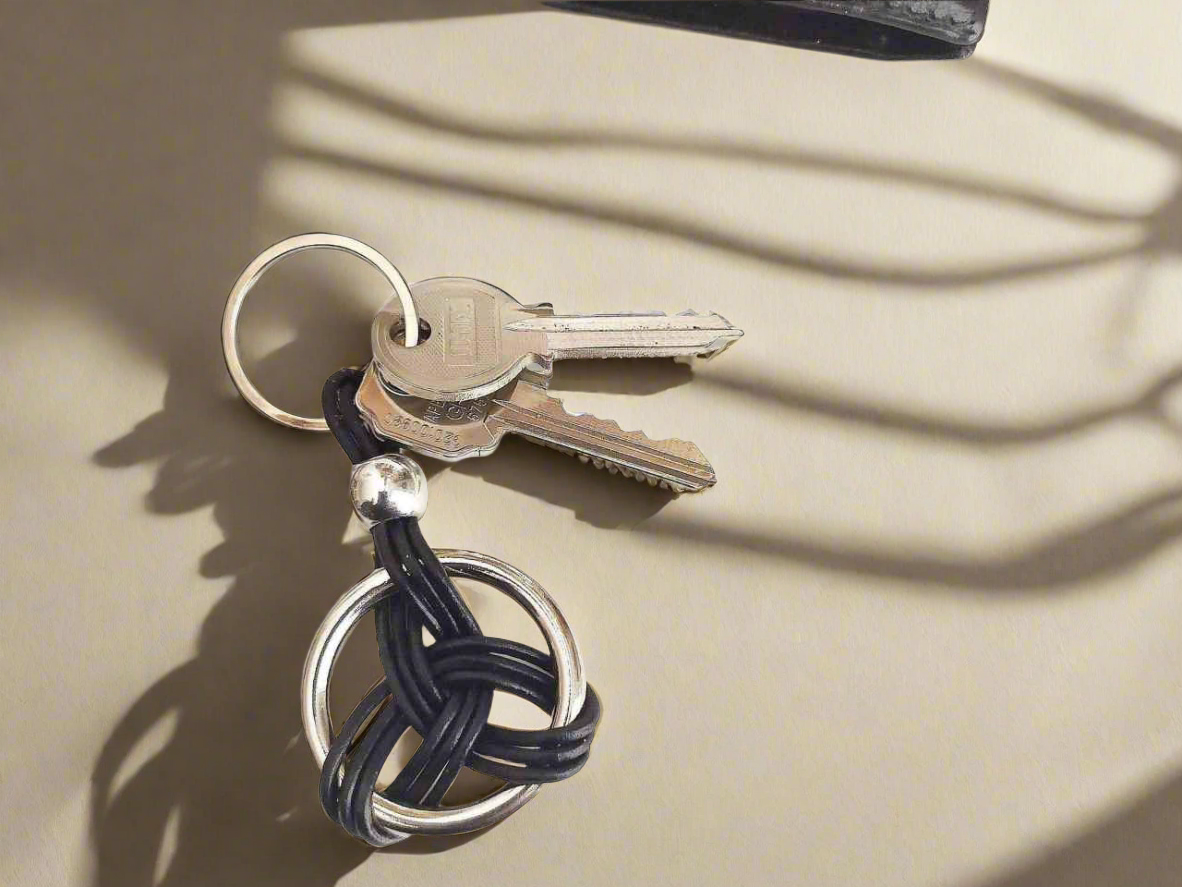 llavero triskel e acero