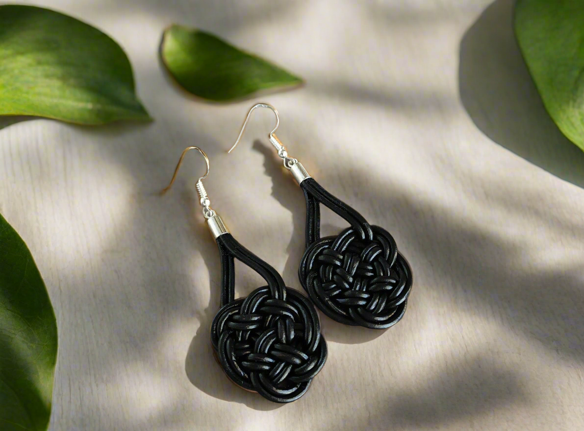 pendientes nudo amor eterno