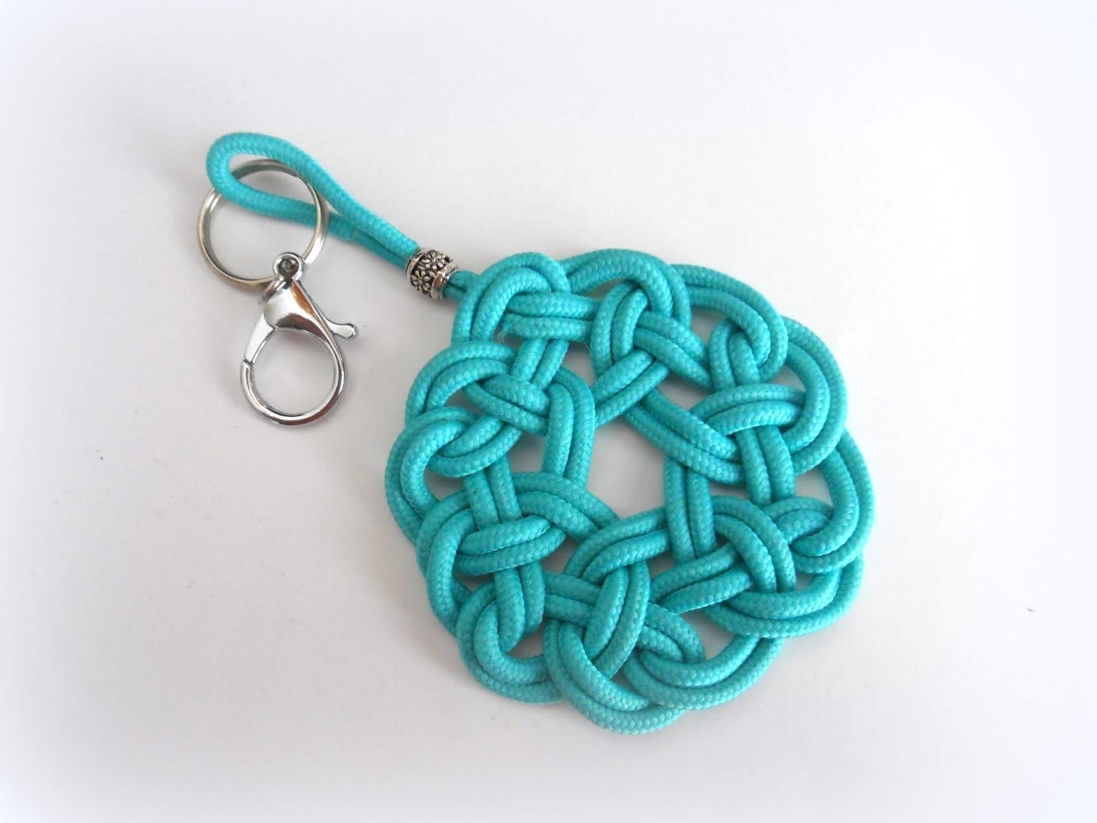 llavero colgante de bolso con mandal celta