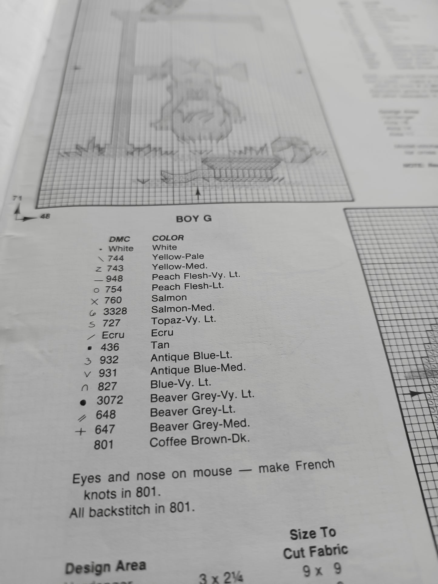 grafico para hacer letras a punto de cruz