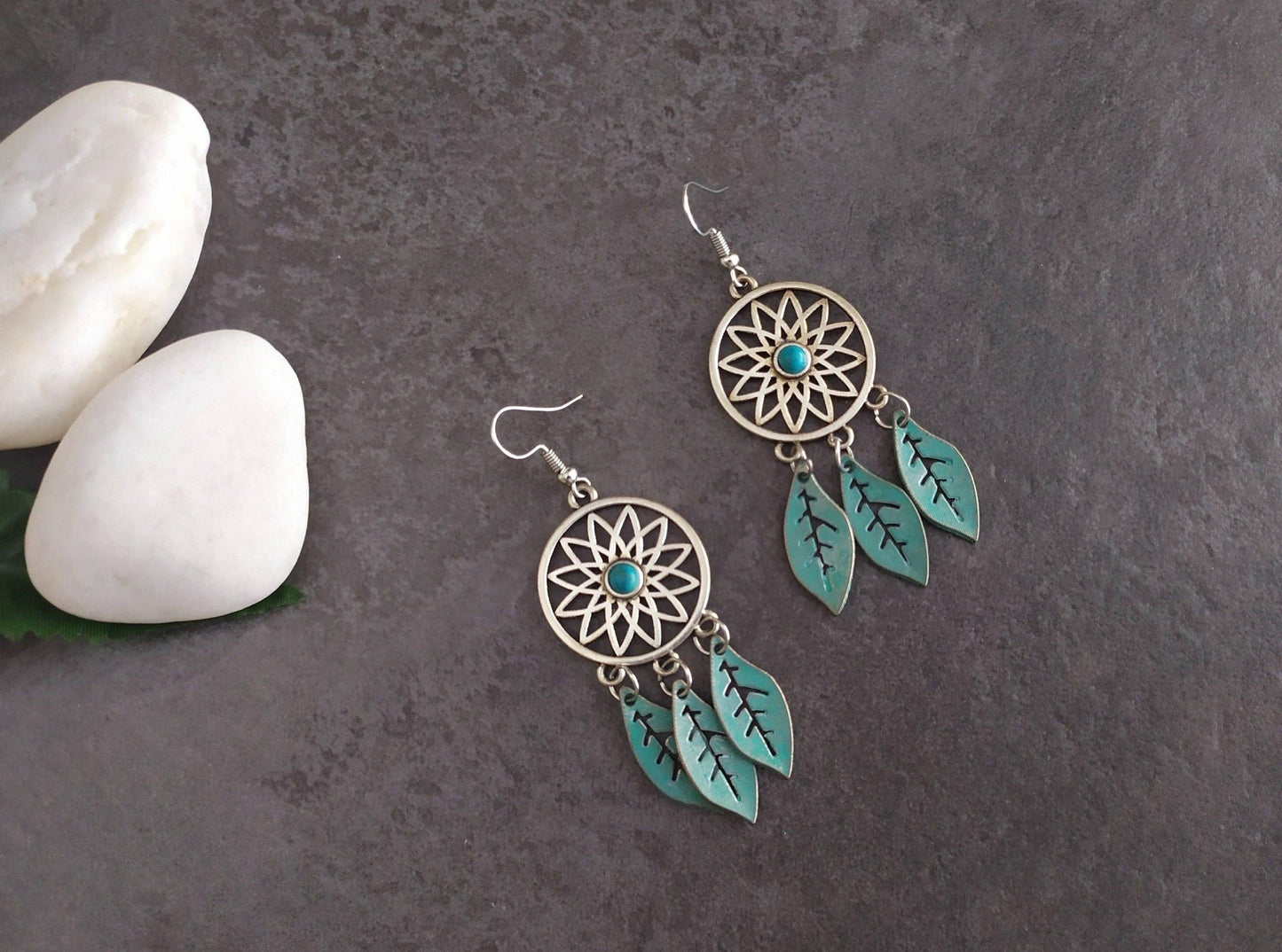 Pendientes largos boho