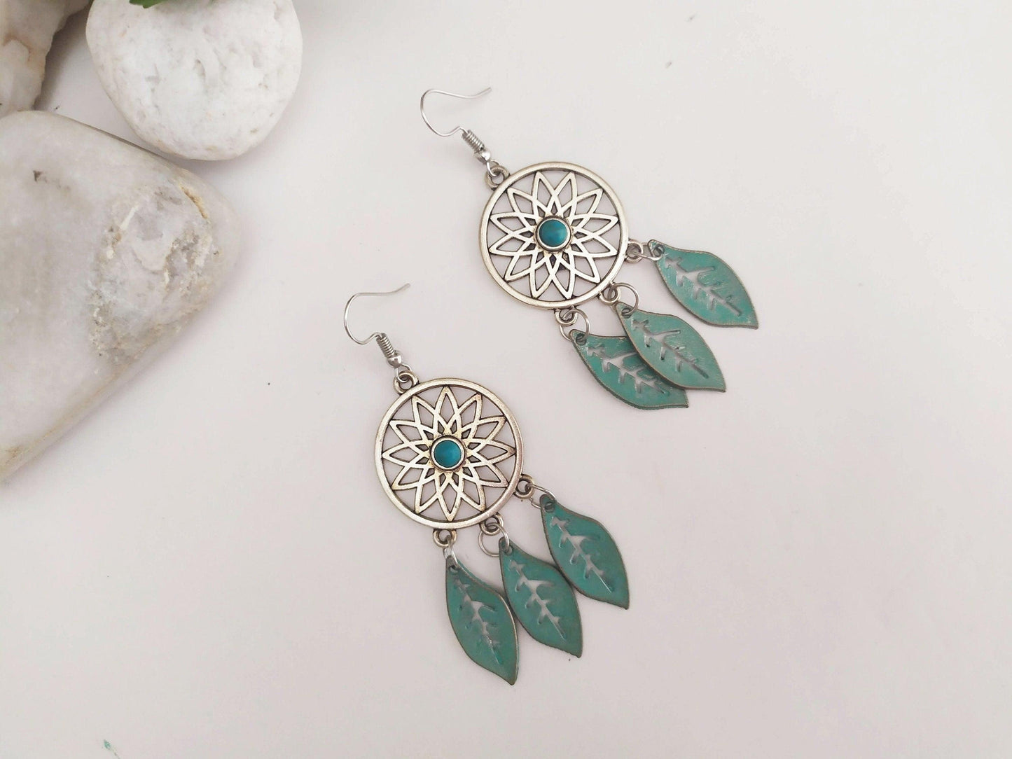 Pendientes  tribales americanos