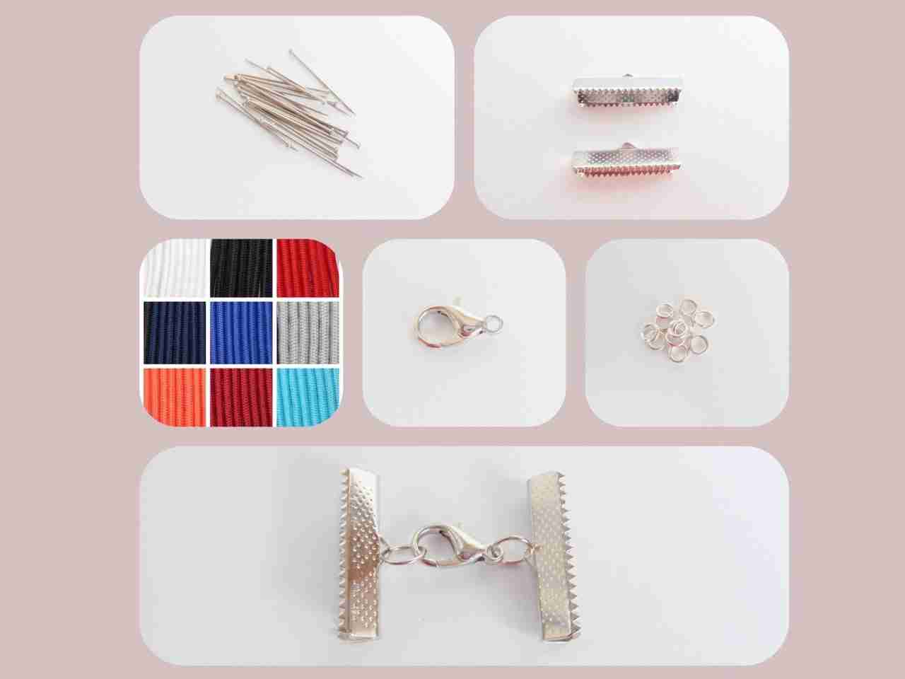 kit y tutorial collar de nudos de paracord, Raquel Jiménez Artesaní