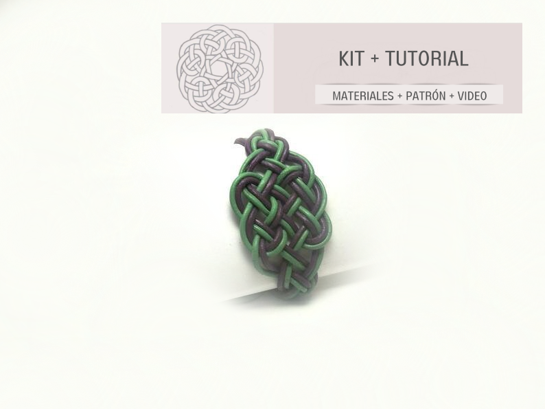 kit pulsera trenzada