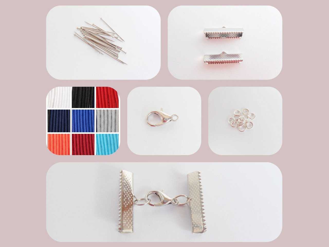 kit pulsera de macramé marinera. Raquel Jiménez Artesanía