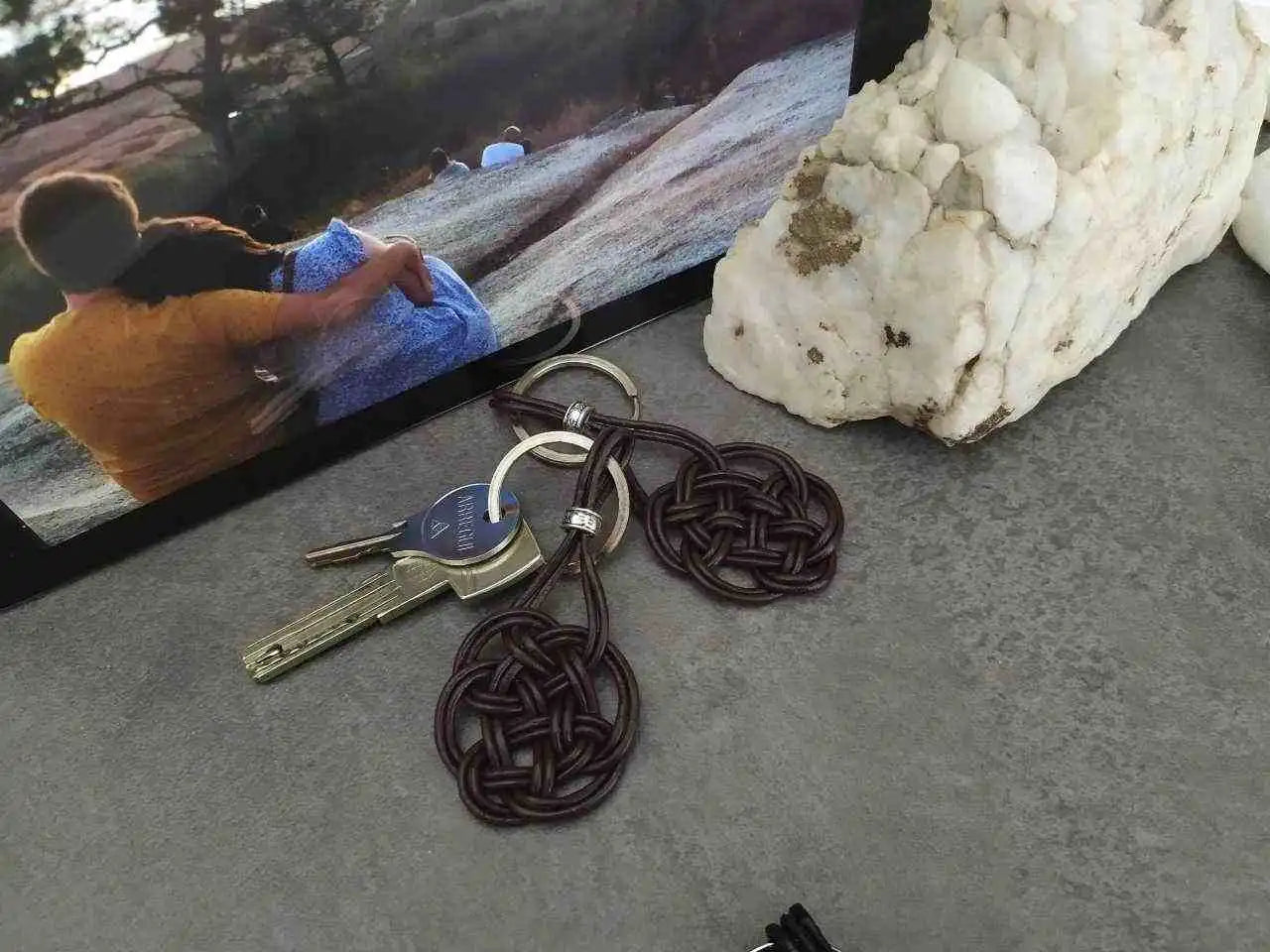 llavero nudo celta del amor eterno. Raquel Jimenez Artesanía