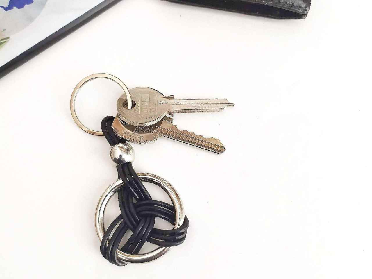 llavero símbolo celta . Raquel Jiménez Artesania