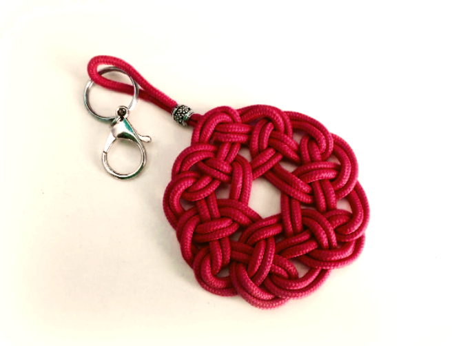 llavero colgante de bolso con mandal celta