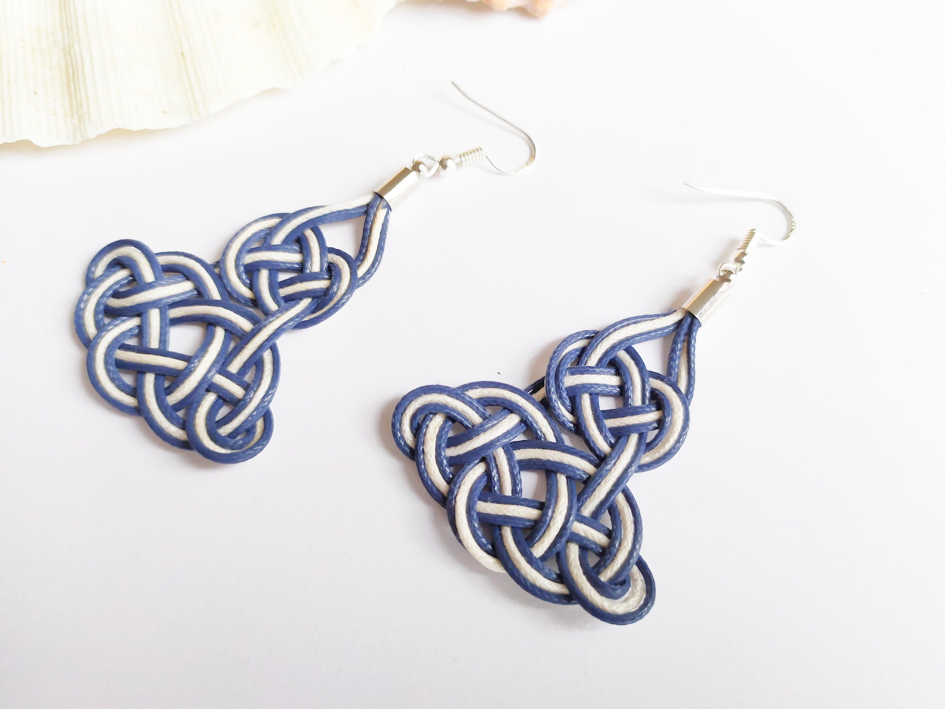 pendientes de mujer  estilo navy