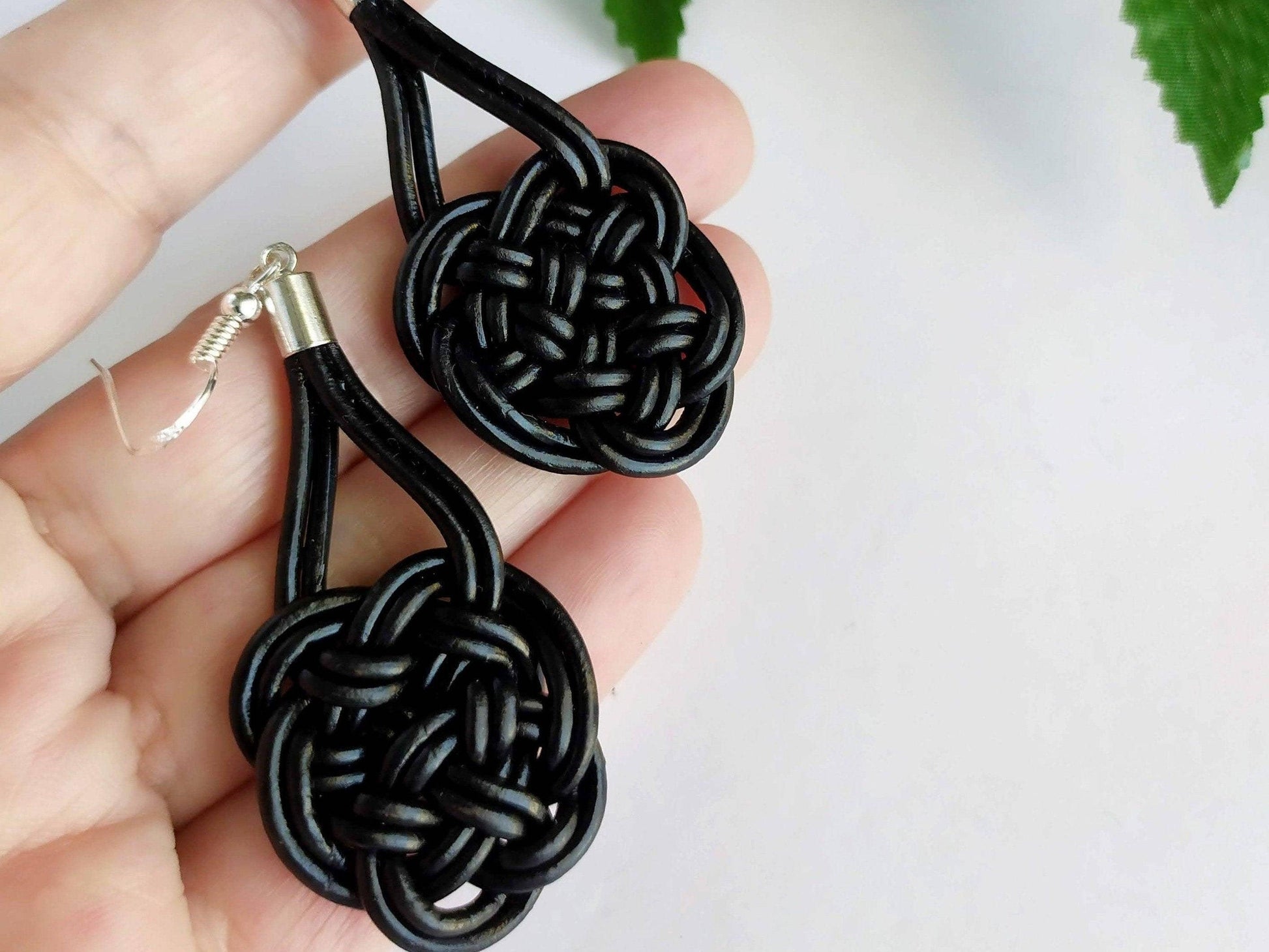 Pendientes nudo celta del amor