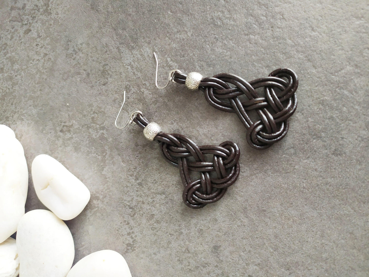 Pendientes nudos celtas para mujer