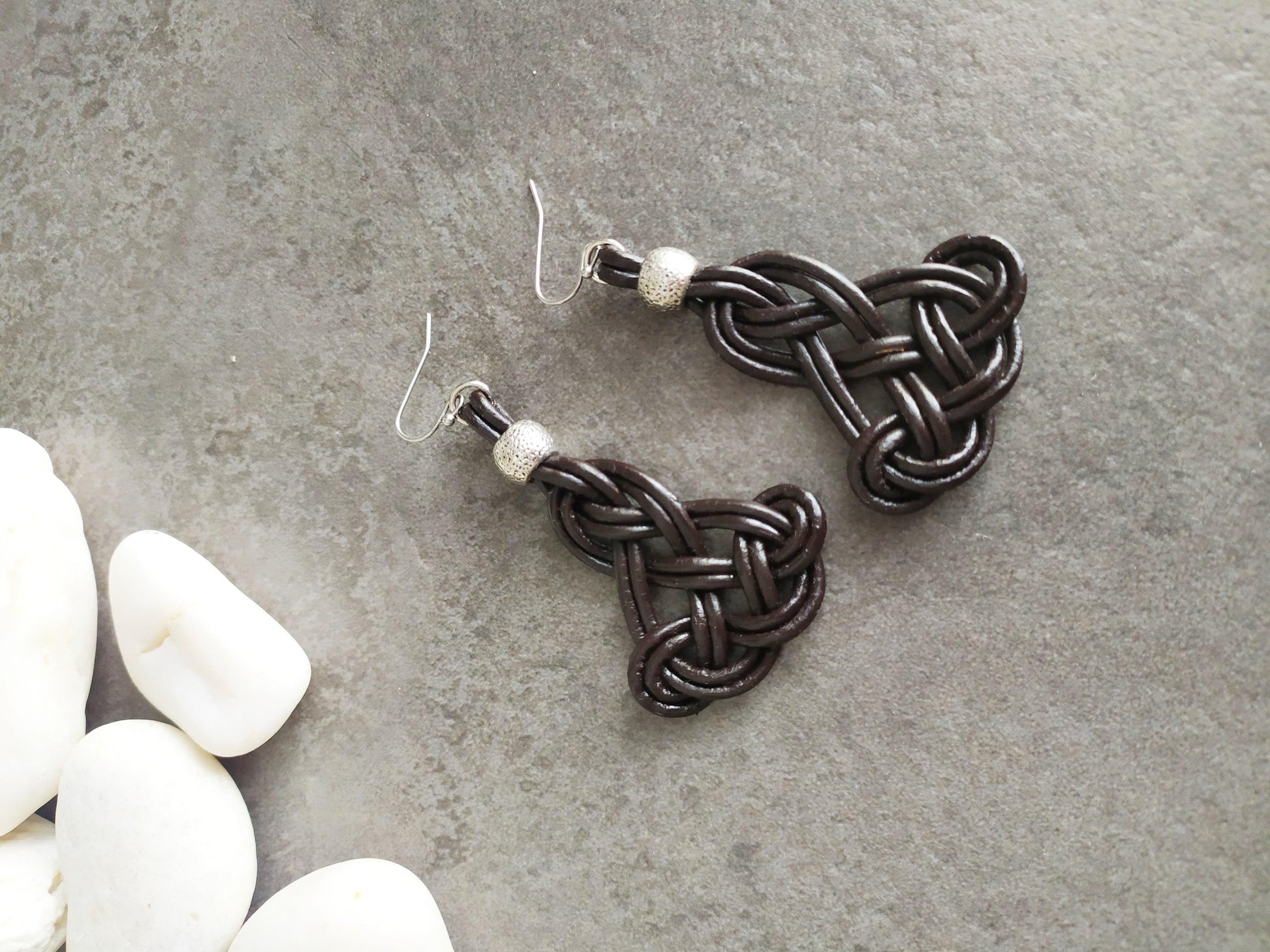 Pendientes nudos celtas para mujer