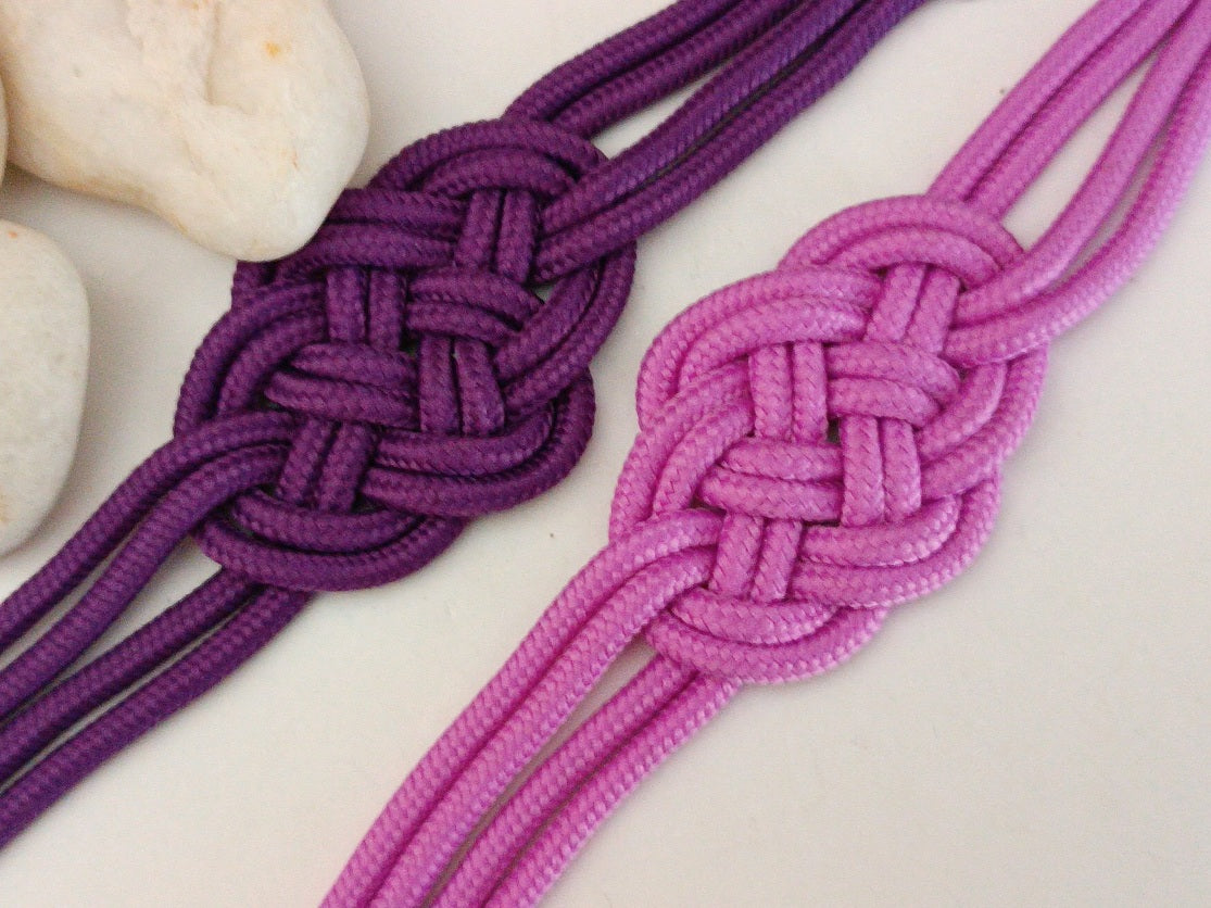 pulsera macramé modada dia de la mujer