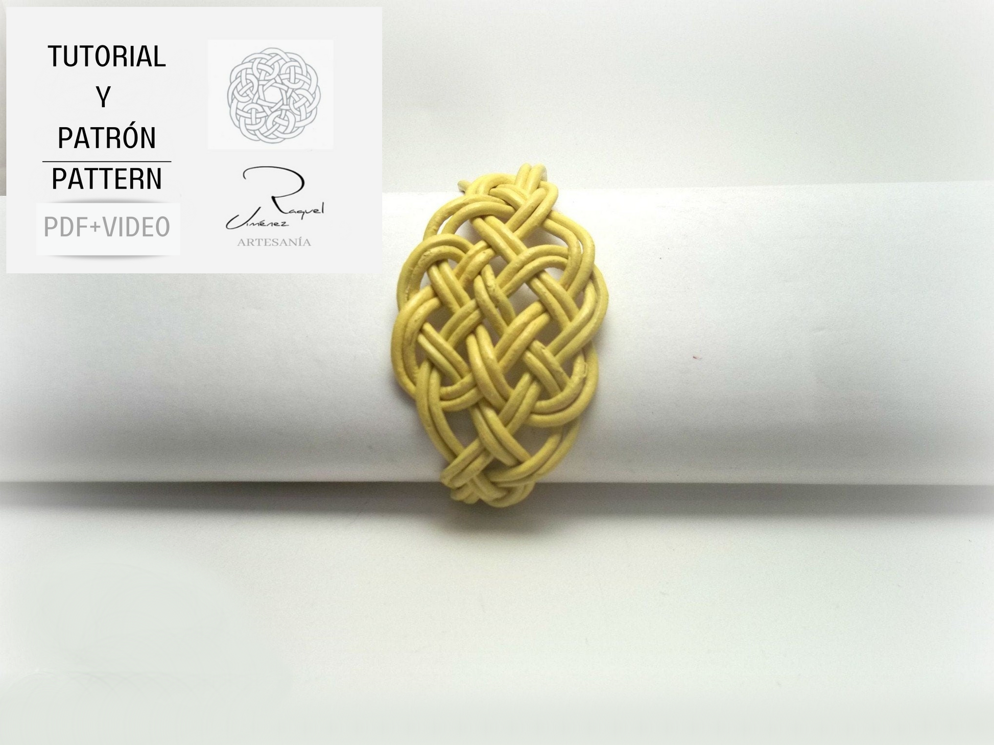 tutorial  y  patron pulsera de macrame