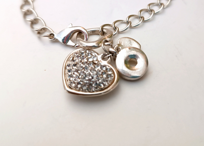 Collar romántico con corazón