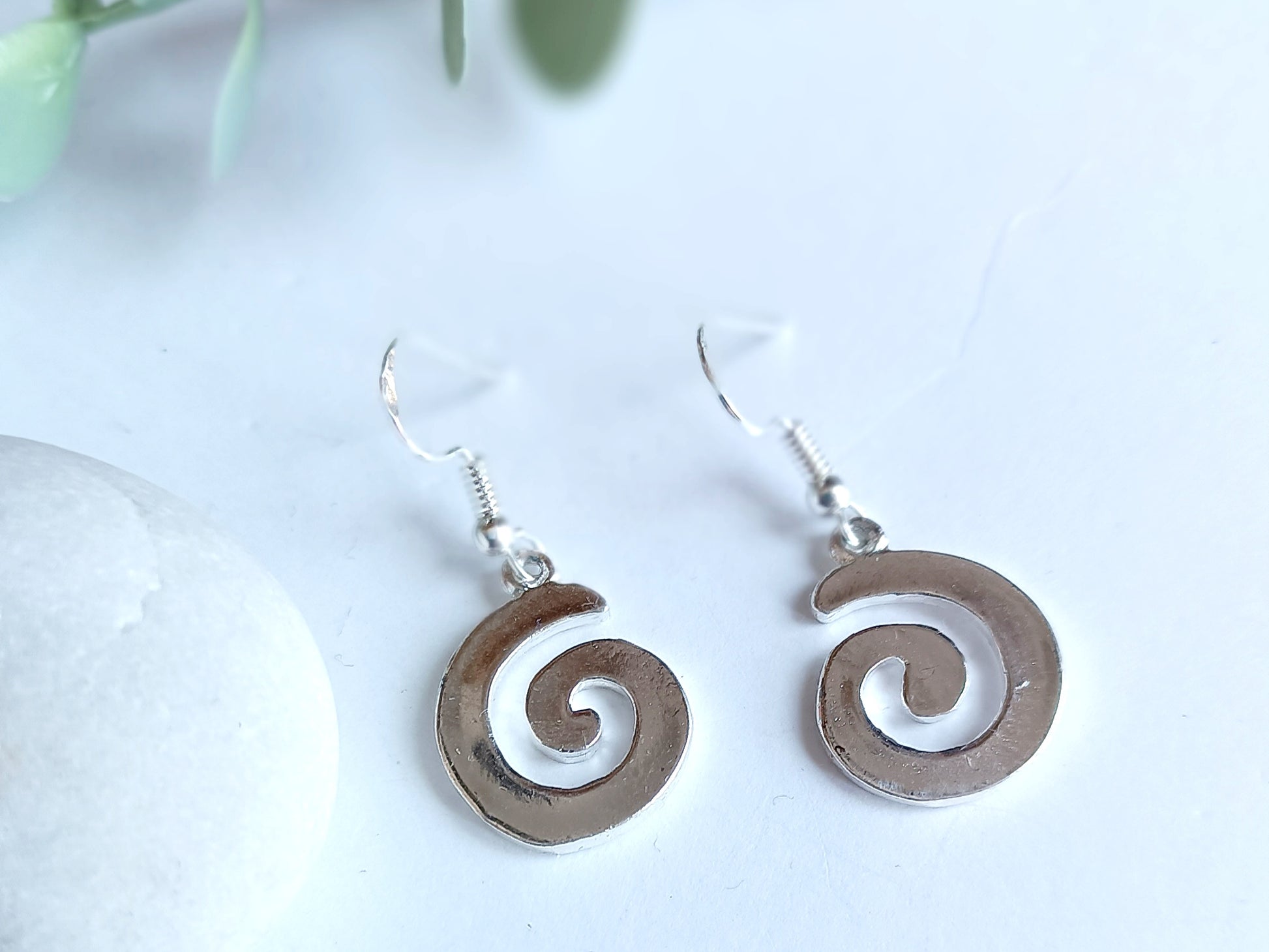 Pendientes espiral celta