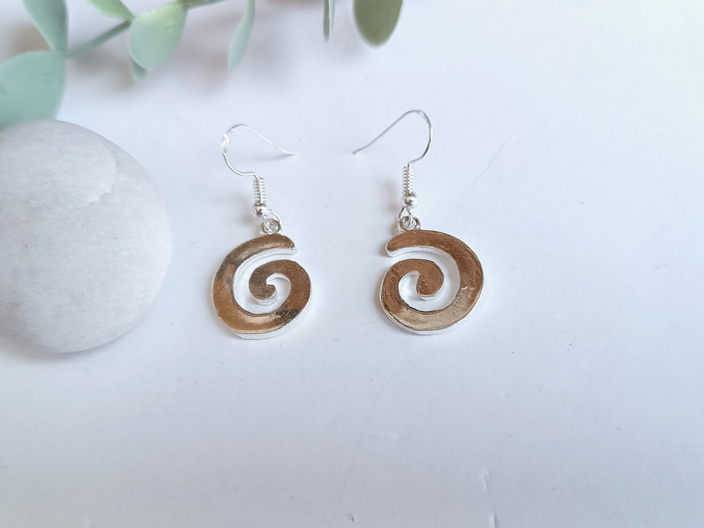 Pendientes espiral celta