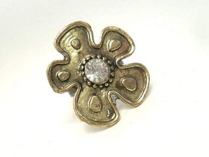 Anillo flor estilo hippie