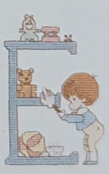 grafico para hacer letras a punto de cruz