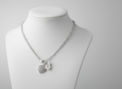 romantic bracelet with heart