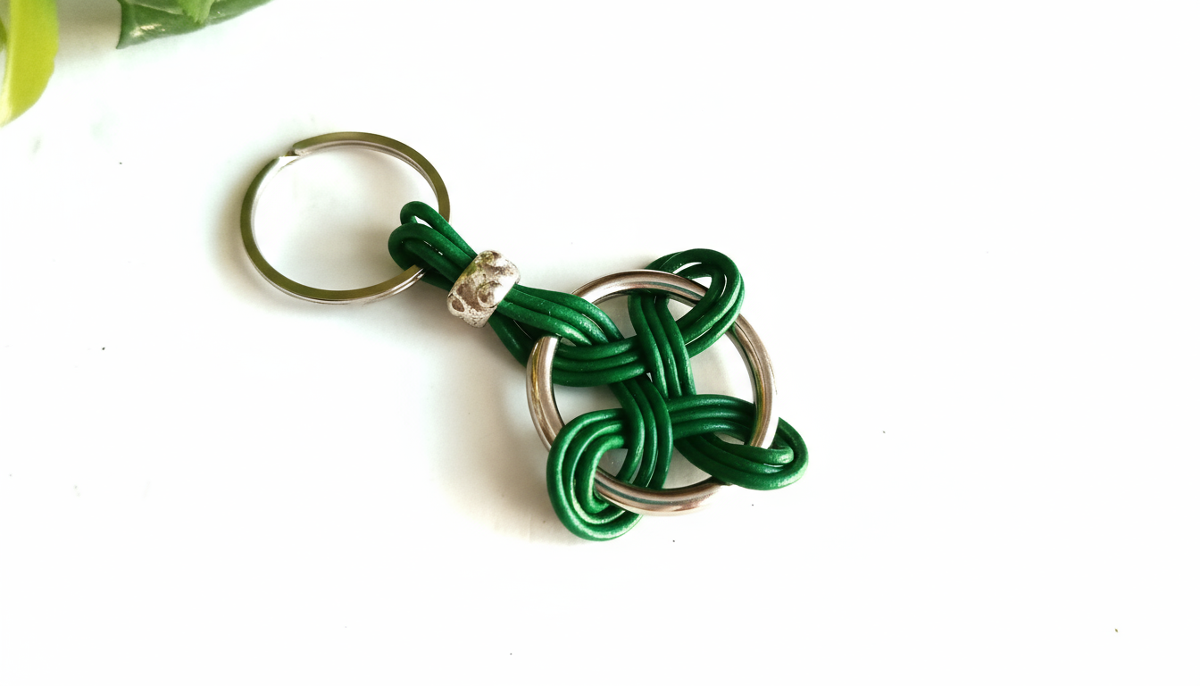 llavero nudo  de las brujas 