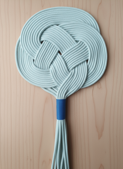 tapiz de macramé para decoración de pared