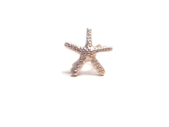 anillo ajustable estrella de mar