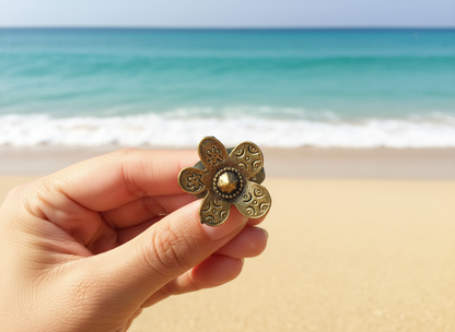 anillo flor de verano