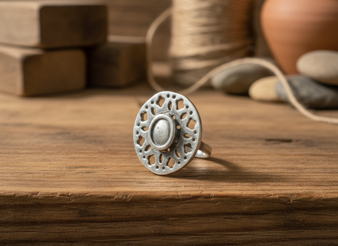 Anillo estilo étnico  ajustable