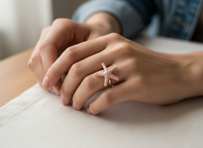 anillo estrella de mar