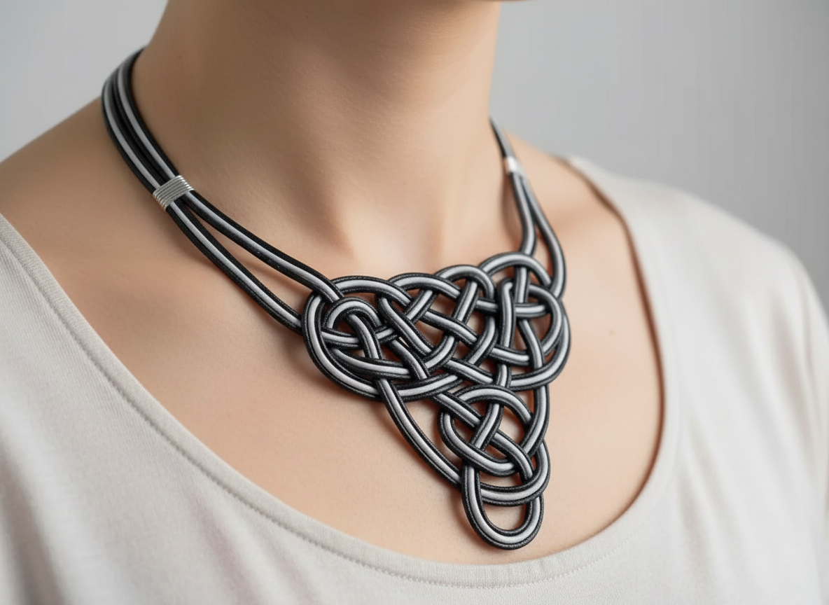 collar con nudo celta 