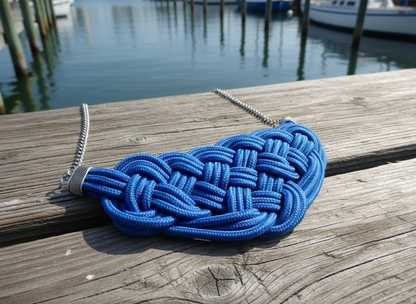 Collier noeud marin pour femme de différentes couleurs