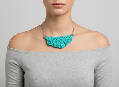 Collier noeud marin pour femme de différentes couleurs