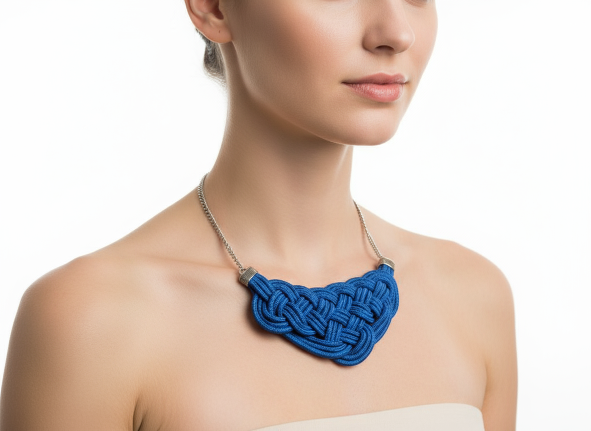 Collier noeud marin pour femme de différentes couleurs