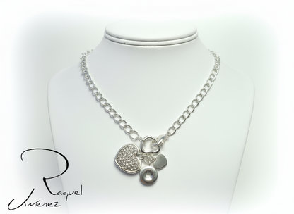 romantic bracelet with heart