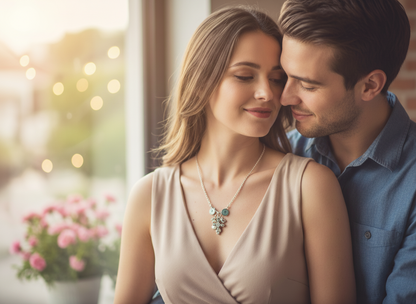 romantic bracelet with heart