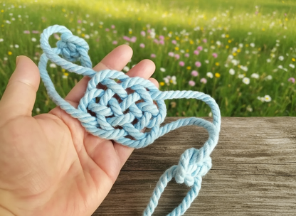 handfasting cord. Cordón rito unión de manos para bodas . Raquel Jiménez Artesanía