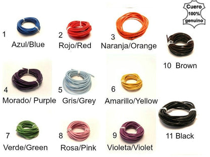 Bracelet avec symbole infini et cuir aux couleurs personnalisées