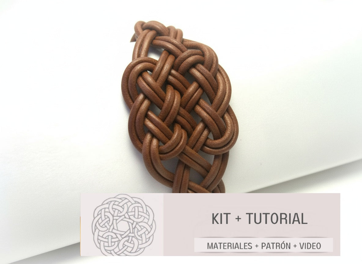 kit para hacer pulsera  con nudos 