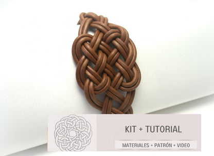 kit para hacer pulsera  con nudos 