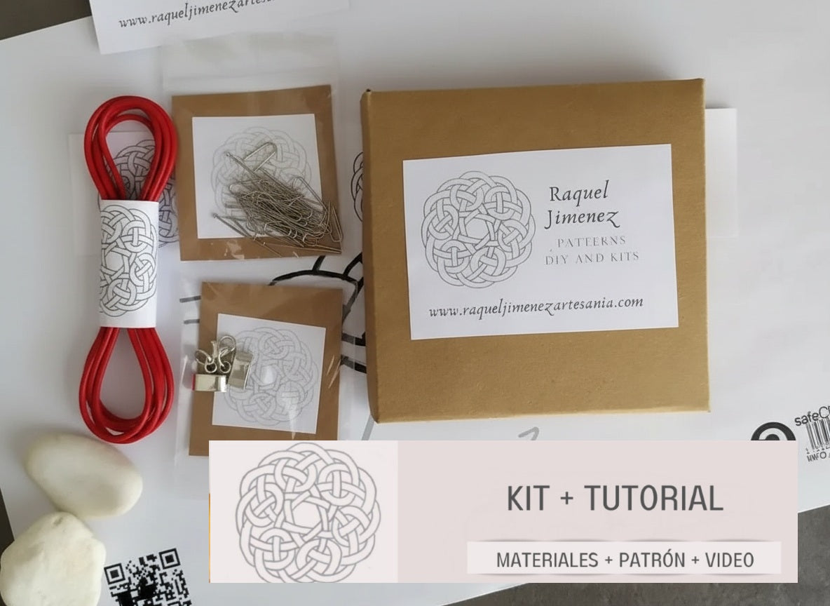 kit para hacer pulsera  con nudos 