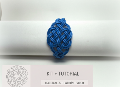 kit para hacer pulsera  con nudos 