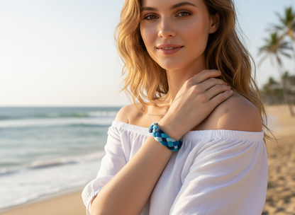 Kit de fil pour bracelet tressé, matériaux et tuto