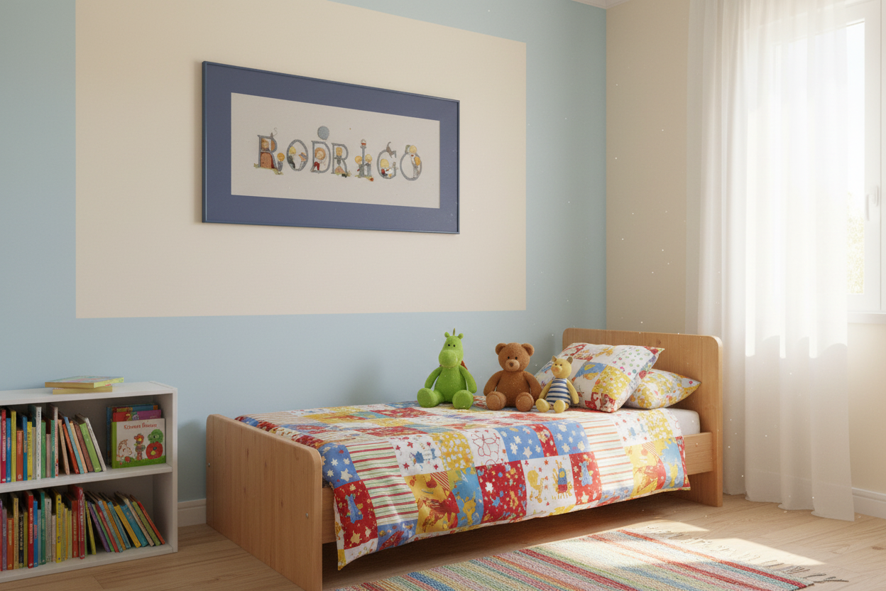 grafico para hacer letras a punto de cruz