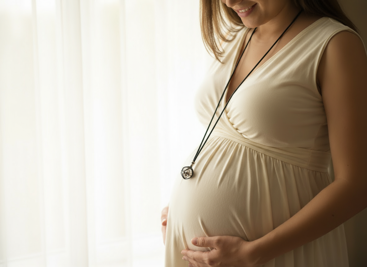 Collier pendentif Angel caller avec cercle de vie