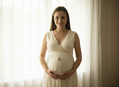 Collier pendentif Angel caller avec cercle de vie