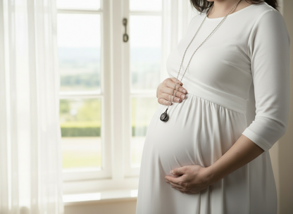 Collier pendentif Angel caller avec cercle de vie
